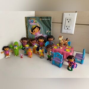 Dora the Explorer Figures Lot